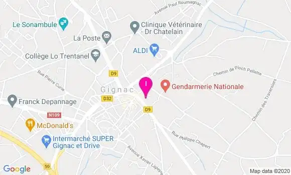 Localisation Christelle Crepin