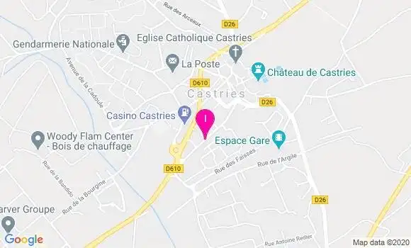 Localisation Mireille Carriere