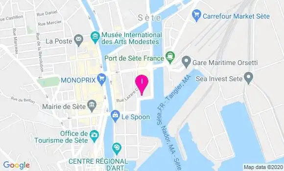 Localisation Myriam Licciardi