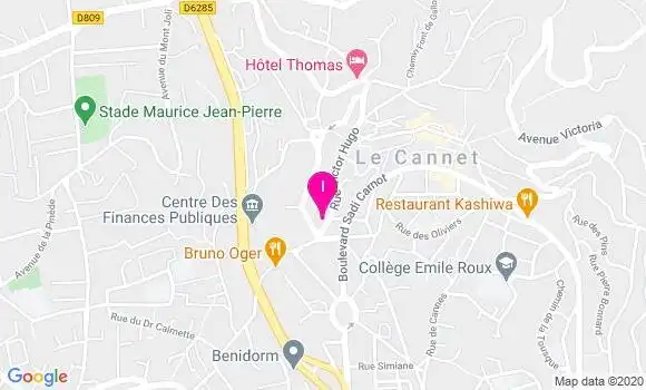 Localisation Peggy Debourge