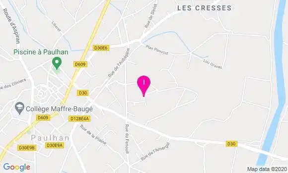 Localisation Marlene Debache