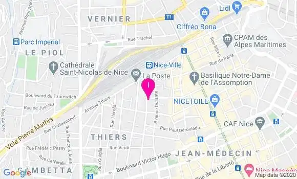Localisation Marie Noelle Guy