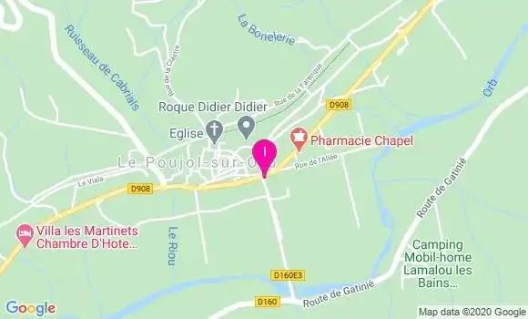 Localisation Elodie Luchaire