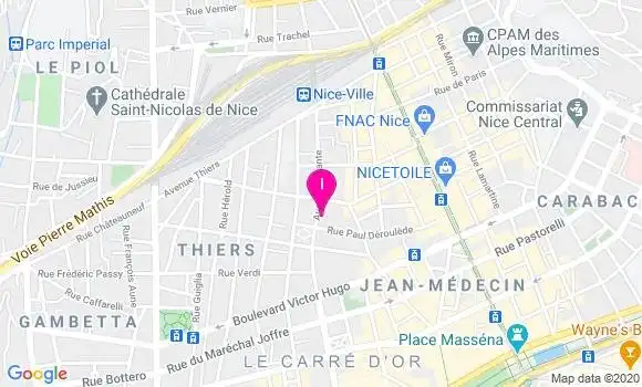 Localisation Jean Marcel Garcin