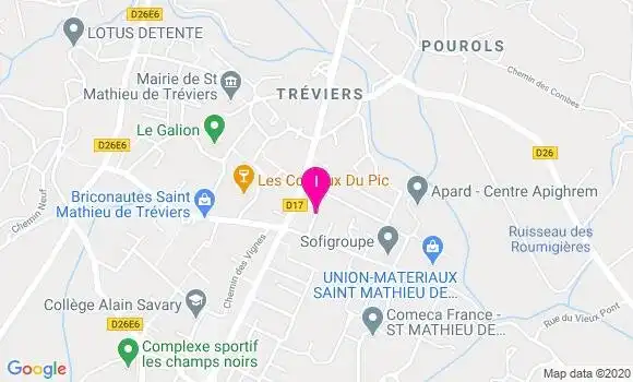 Localisation Bruno Sapy