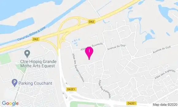 Localisation Anne Gondran Barret