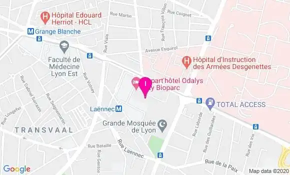 Localisation Myriam Hamel