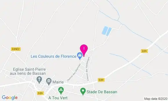 Localisation Adeline Vernieres