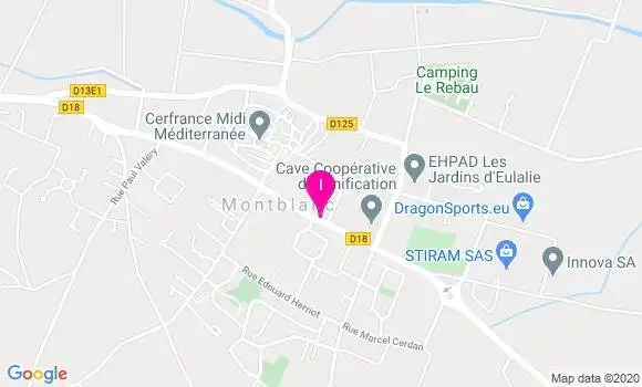 Localisation Pauline Chevalier