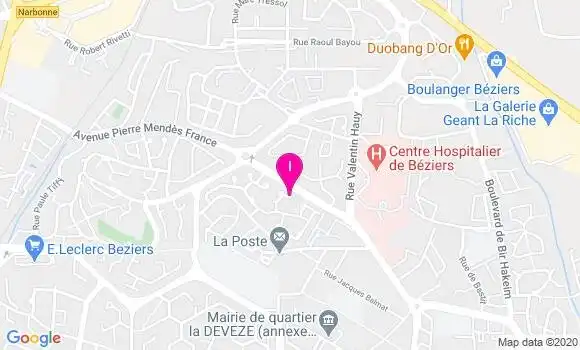 Localisation Sandrine Galvez
