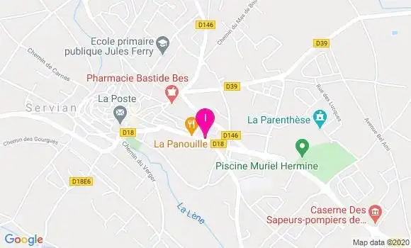 Localisation Anne Marie Villebrun