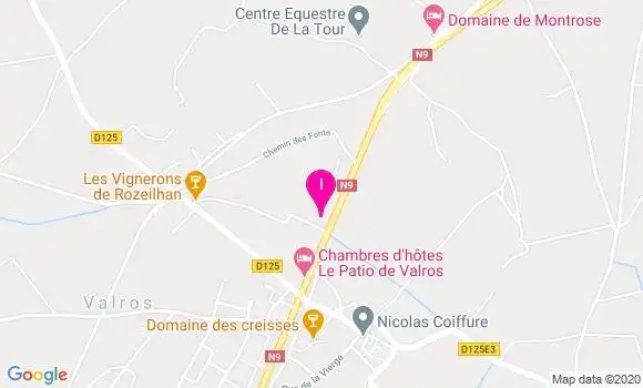 Localisation Marie Eugenie Martinez