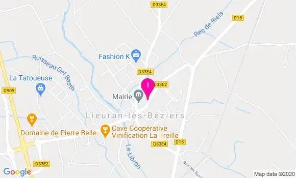 Localisation Berengere Ramondenc