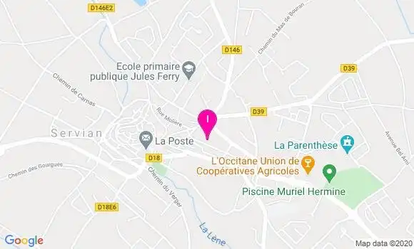 Localisation Geraldine Scravaglieri