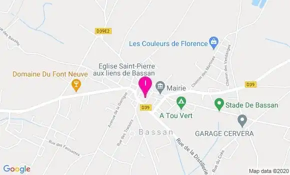 Localisation Brice Jimenez