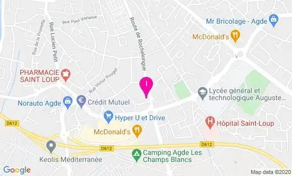 Localisation Ana Malic