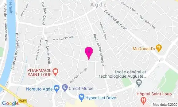 Localisation Valerie Ribes