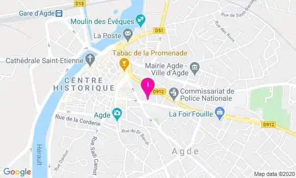 Localisation Erika Benavent