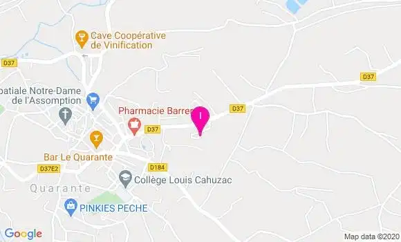 Localisation Valerie Raymond