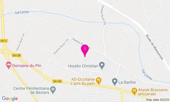 Localisation Annie Chantal Prades