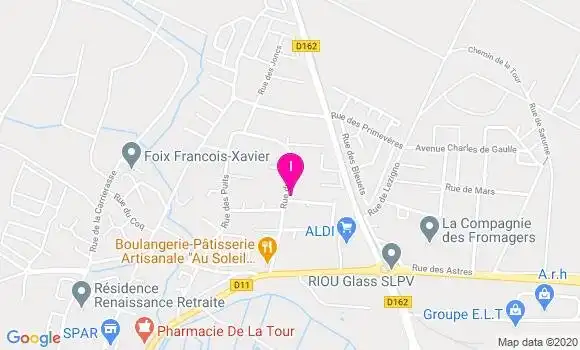 Localisation Marie Noelle Carayol