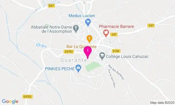 Localisation Martine Morcillo