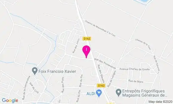 Localisation Sonia Delaveau