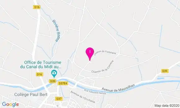 Localisation Annie Fermaud