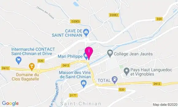 Localisation Magali Feugueur