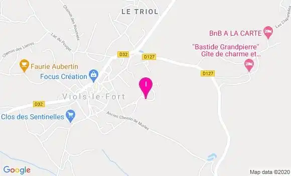 Localisation Elsa Bivic