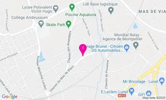 Localisation Carole Misericordia
