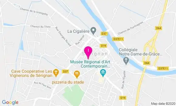 Localisation Nadia Cano