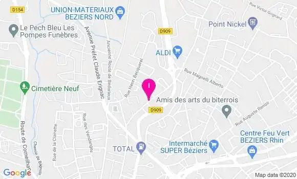 Localisation Isabelle Belou