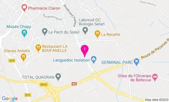 Localisation Isabelle Glodas