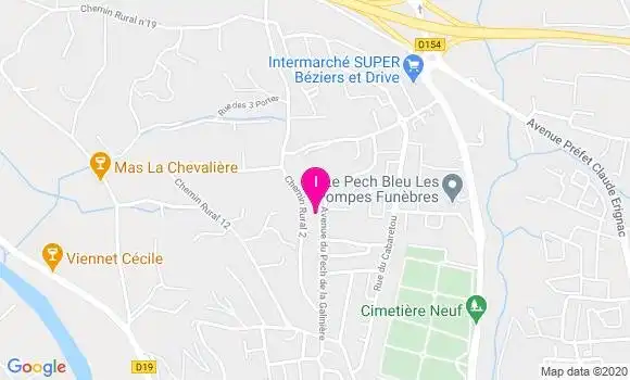 Localisation Nadine Lauron Larraury
