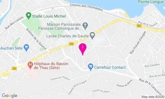 Localisation Jacques Mariou