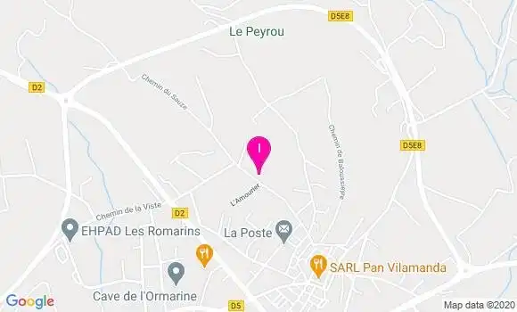 Localisation Blandine Varela