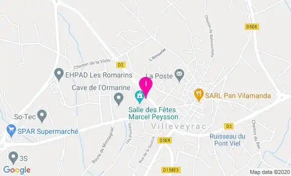 Localisation Sandrine Billaut
