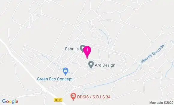 Localisation Sandrine Fermaut