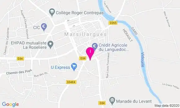 Localisation Chantal Wicquart