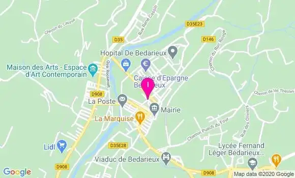 Localisation Paule Andree Hureaux