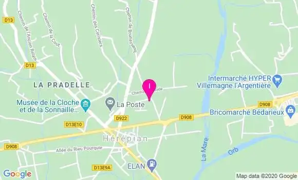 Localisation Carine Montolio