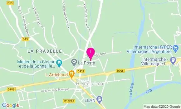 Localisation Francoise Chaboud