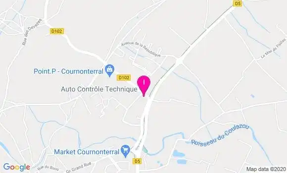 Localisation Laurence Bru Canut