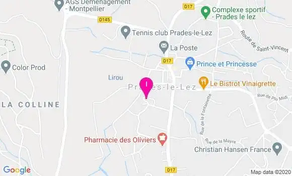 Localisation Audrey Andrieu