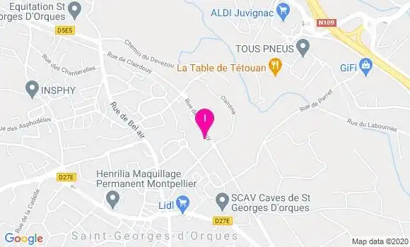 Localisation Laurent Pradines