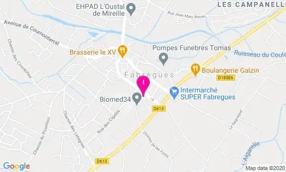 Localisation Isabelle Siffrine
