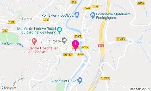 Localisation Fabienne Delvosalle
