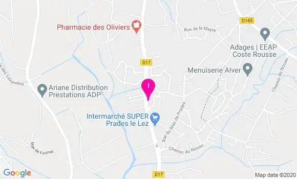 Localisation Olivier Carriere