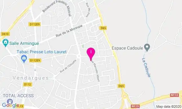 Localisation Catherine Lacaze